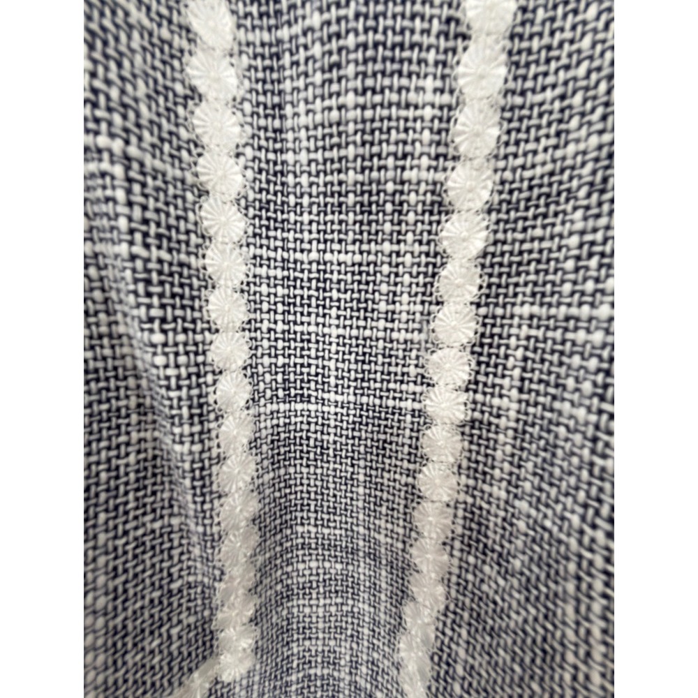 Laundry by Shelli Segal Navy White Tweed Shift Dress Club Chic Old Money Size 4 - Picture 11 of 16